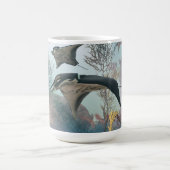 14 oz Tasse mit "Manta Ray Migration"-Image (Mittel)