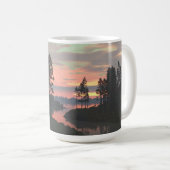 14 oz Tasse mit "River Mouth" Image (VorderseiteRechts)