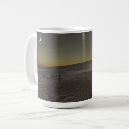 14 oz Tasse mit "Yonder Star" Bild (Vorderseite Links)