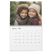 14 Photo Full Coverage Pics Minimal Design Family Kalender (Feb 2026)