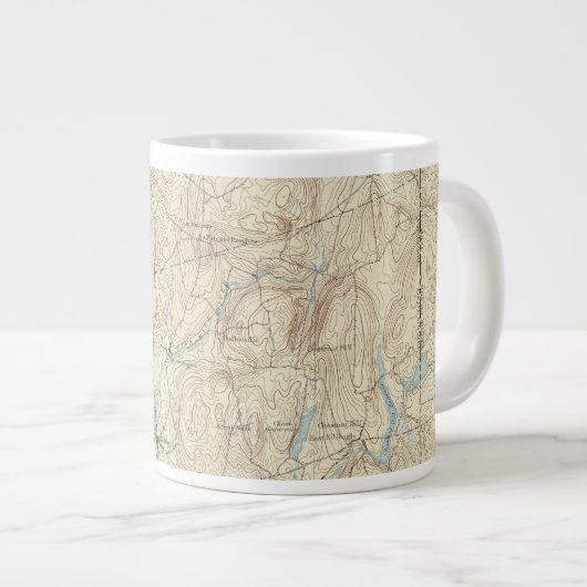 14 Putnam-Blatt Jumbo-Tasse (Vorderseite Rechts)