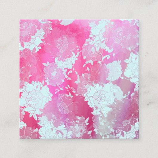 14 QUADRATISCHE VISITENKARTE (Vorderseite)