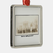 14 Suffragisten, 1917 Silbernes Ornament (Rechts)