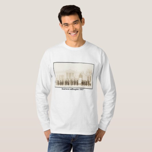 14 Suffragisten 1917 T-Shirt (Vorne ganz)
