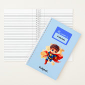 14 Superhelden Kinder Jungen Schreibwaren Schüler Notizblock (Innen)