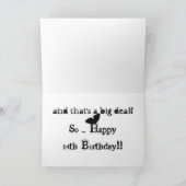 14 th birthday for a granddaughter, butterfly; karte (Innenseite)