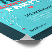 14 Valentinisches Party des FEB Poster (Ecke)