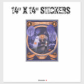 14 " X 14" STICKER (Blatt)