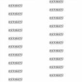 14 " X 14" STICKER (Vorderseite)