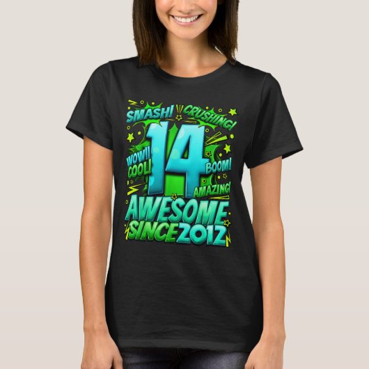 14 Year Old For Boys 14th Birthday Boy 14 Year Old T-Shirt (Vorderseite)