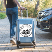 14 Zoll OET 50 Jahre Logo Vinyl Aufkleber (Koffer Insitu)