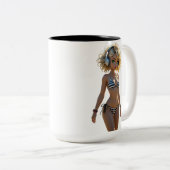 14A Dollz von: Svace - Serie 01 Zweifarbige Tasse (VorderseiteRechts)