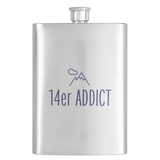 14er Addict Flachmann (Vorderseite)