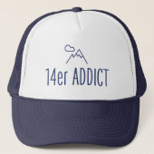 14er Addict Truckerkappe (Vorderseite)