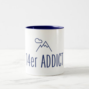 14er Addict Zweifarbige Tasse