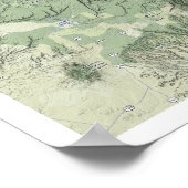 14er Colorado - schwierige Legende Poster (Ecke)