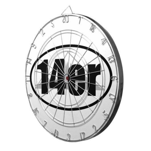 14er dartscheibe (Vorderseite rechts)