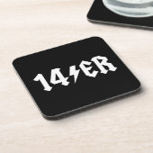 14er getränkeuntersetzer (Linke Seite)