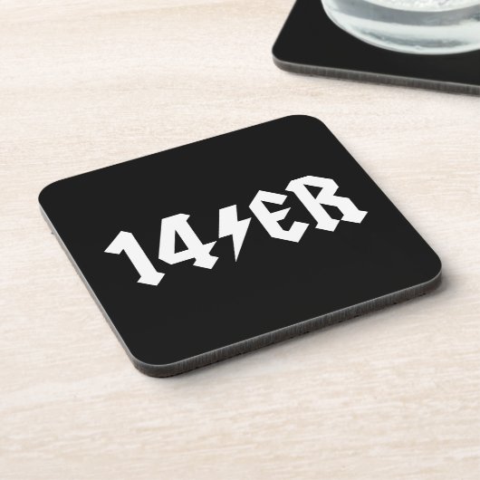 14er getränkeuntersetzer (Linke Seite)