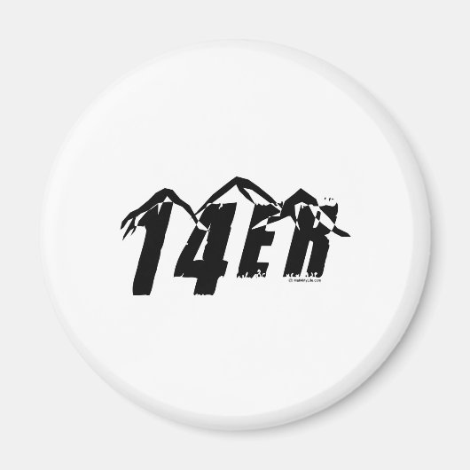 14er magnet (Vorne)