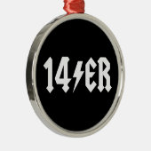 14er ornament aus metall (Rechts)