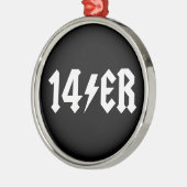 14er ornament aus metall (Links)