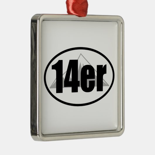 14er ornament aus metall (Rechts)