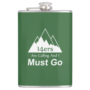 14er rufen an und ich muss gehen flachmann