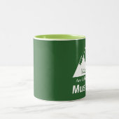 14er rufen an und ich muss gehen zweifarbige tasse (Mittel)