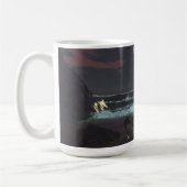 14oz mg mit "Stony Path"-Bild Kaffeetasse (Links)
