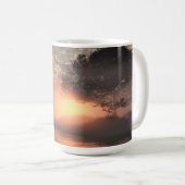 14oz mug with "Misty Island" image Kaffeetasse (VorderseiteRechts)