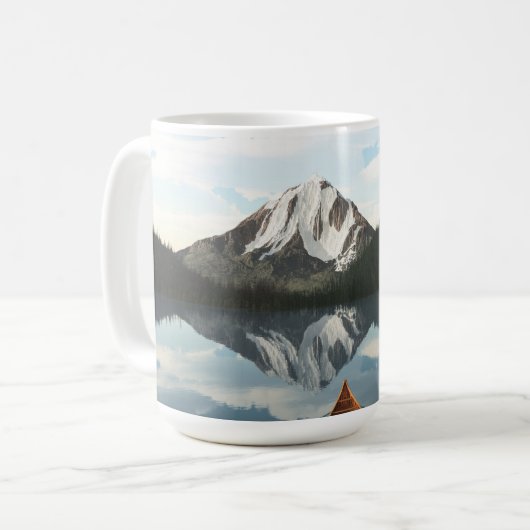 14oz Tasse mit "Macgillycuddy's Peak"-Image (Vorderseite Links)