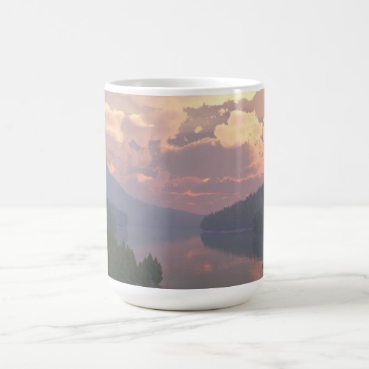 14oz Tasse mit "Quiet Waters"-Bild (Mittel)