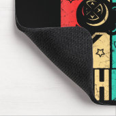 14th Birthday Level 14 Achieved Gamer Funny Birthd Mousepad (Ecke)