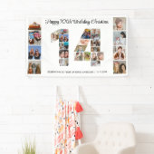 14th Birthday Party Number 14 Photo Collage Banner (Insitu)