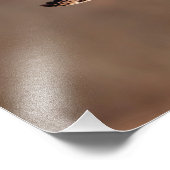 14x11 Kurze Eule im Flug Fotodruck (Ecke)