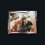 14x11 Liebe Typografie mit Silberrahmen Leinwanddruck<br><div class="desc">Imitate Silver Foil Rahmen um Ihre individuelle Foto Leinwand drucken mit dem Wort Liebe in schöner Kalligrafie.</div>