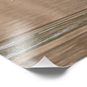 14x11 Mallard Duck im Flug Fotodruck (Ecke)