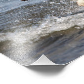 14x11 Weiße Deutsche Scheune am George-See Fotodruck (Ecke)