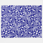 150215v2 - Dunkelblau Fleecedecke (Vorderseite (Horizontal))