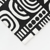 150215v2 - Schwarz Fleecedecke (Ecke)