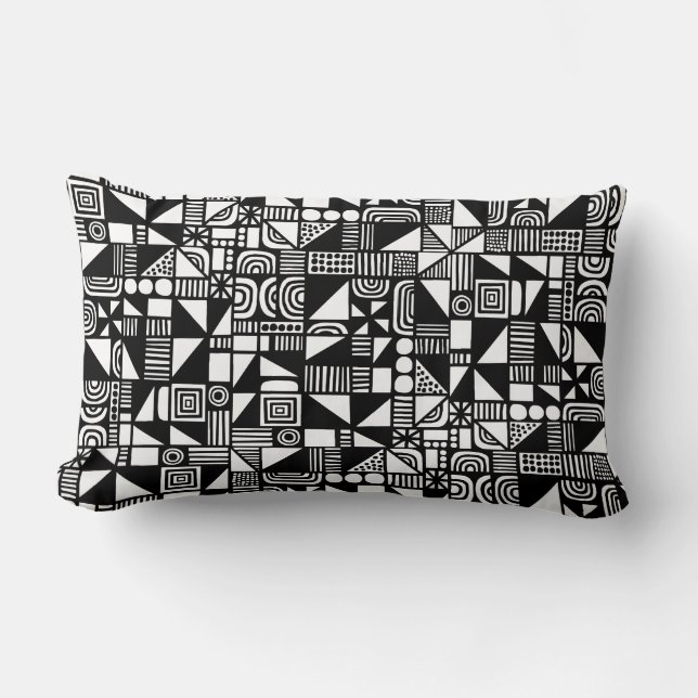 150215v2 - Schwarz Lendenkissen (Vorderseite)