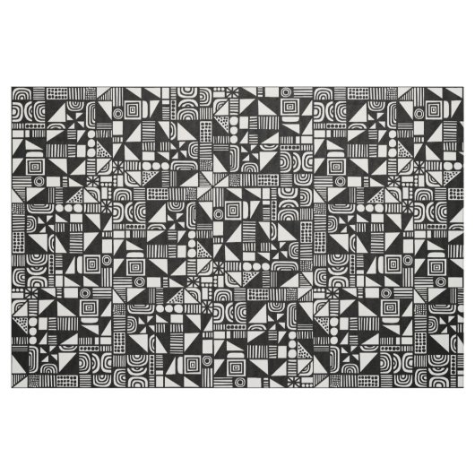 150215v2 - Schwarz Stoff (Fat Quarter (45,7 x 55,9 cm))