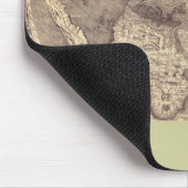 1507 Martin Waldseemuller Weltkarte Mousepad (Ecke)