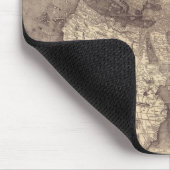 1507 Martin Waldseemuller Weltkarte Mousepad (Ecke)