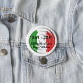 150 anniversarioUnita d'Italia, 1861… Button (Beispiel)