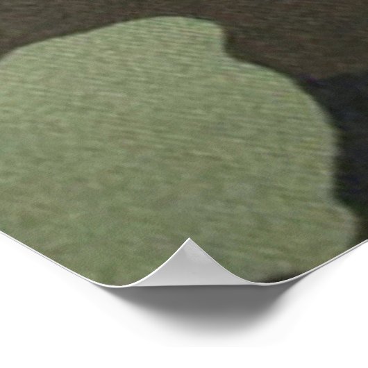 [150] Emblem der ukrainischen Luftwaffe Poster (Ecke)