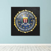 [150] FBI Special Edition Leinwanddruck (Insitu (Holzboden))