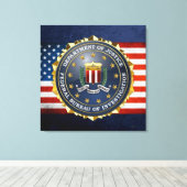 [150] FBI Special Edition Leinwanddruck (Insitu (Holzboden))