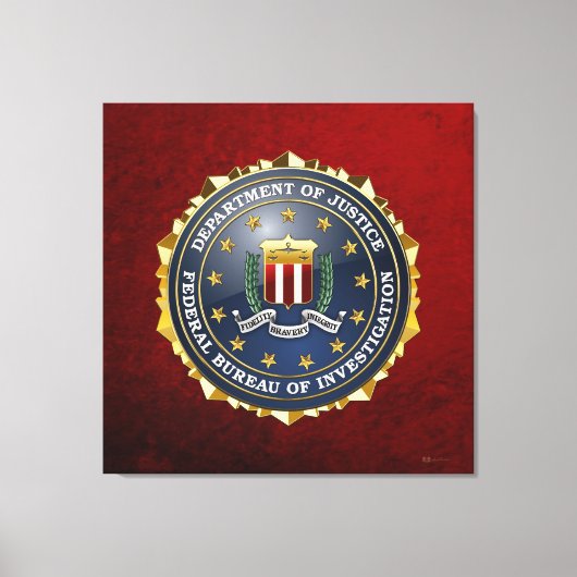 [150] FBI Special Edition Leinwanddruck (Vorderseite)